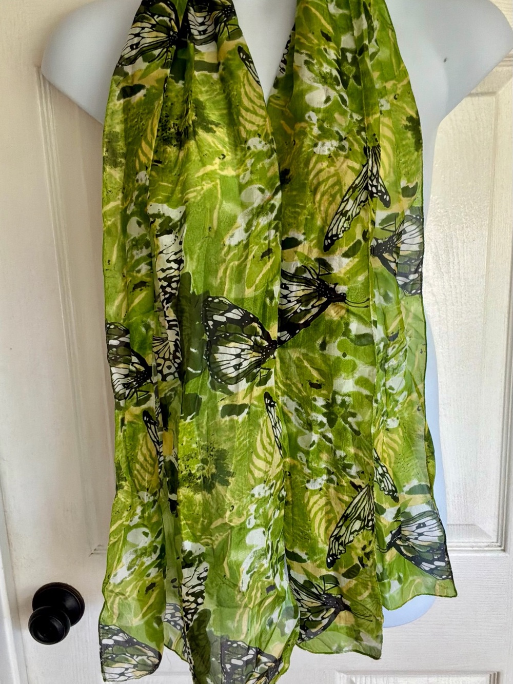 Silk Butterfly Scarf